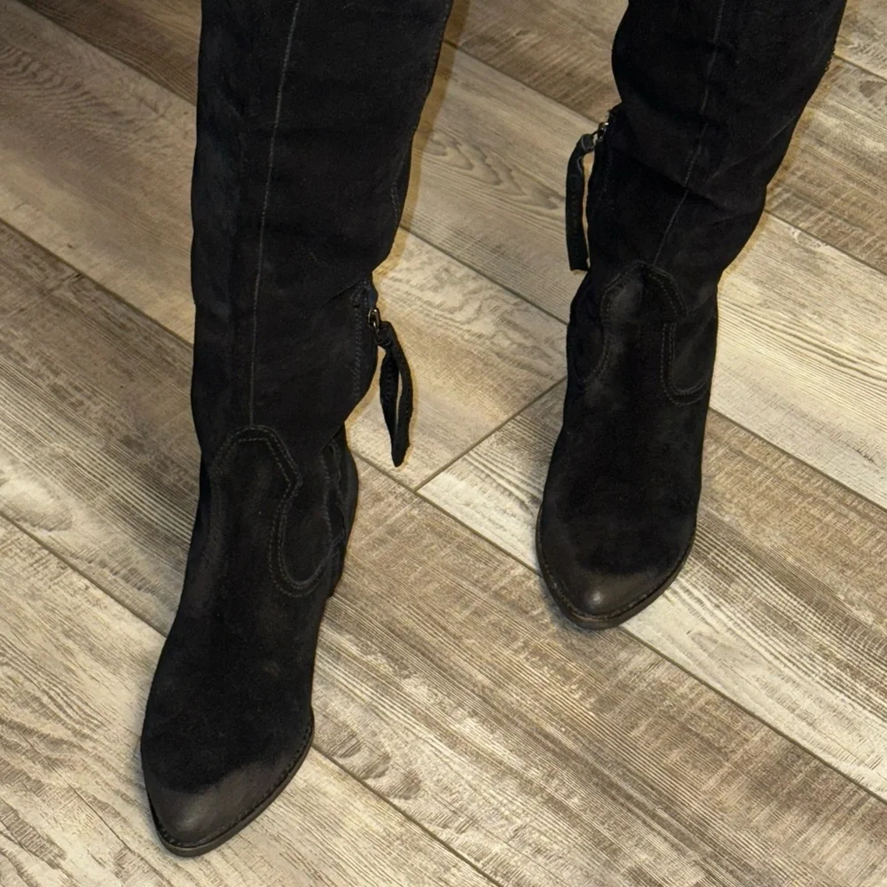 Dolce Vita Black Over-the-Knee Boots